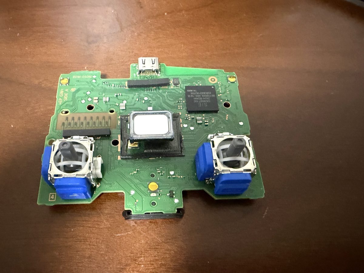 TMRスティックに交換した基板